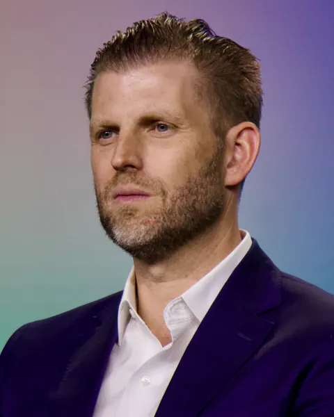 Eric Trump at the Consensus conference in 2025.
