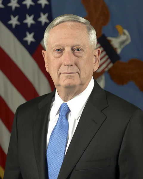 Official Department of Defense portrait of James Mattis.