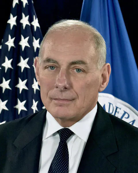 Official Department of Homeland Security portrait of John Kelly.