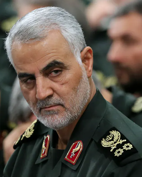 Qasem Soleimani during a 2016 meeting in Tehran.