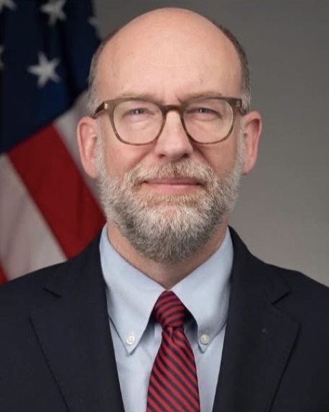 Official federal government portrait of Russell Vought in 2025.