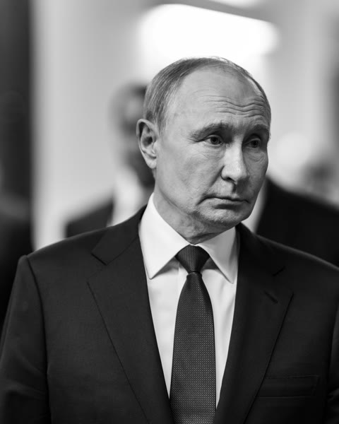 Vladimir Putin at the 2025 Alaska summit.